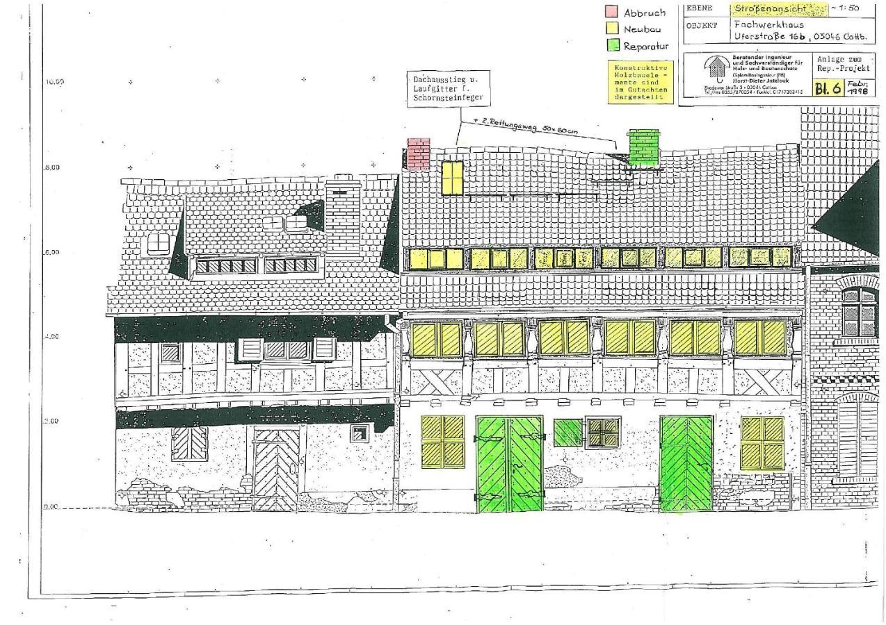 Gerberhaus Cottbus公寓 外观 照片